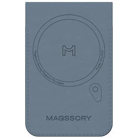 Кардхолдер Magssory Geotag Magnetic Find My Flip Wallet MagSafe, кобальт - 1