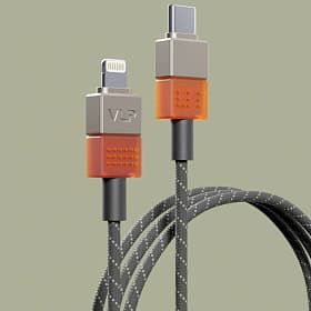Кабель VLP NEO USB-C / Lightning, 27Вт 1,5м, серый - 1
