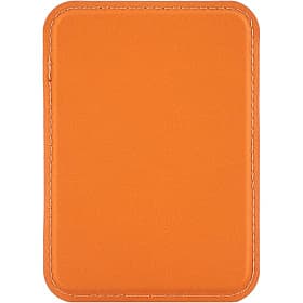 Кардхолдер uBear Split MagSafe, экокожа, оранжевый - 1