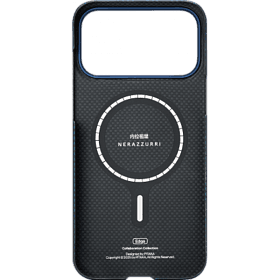 Чехол-накладка Pitaka Edge FC.Internazionzle Milano для iPhone 17 Pro Max, кевлар, синий - 1