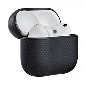 Чехол Pitaka Ультра тонкий черный, для AirPods Pro 3 - 1