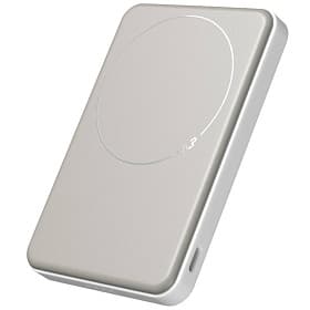 Внешний аккумулятор c БЗУ VLP Solid Energy Qi2 5000 мАч, белый - 0