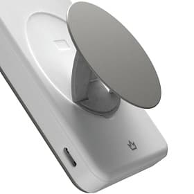 Внешний аккумулятор c БЗУ VLP Solid Energy Qi2 5000 мАч, белый - 2