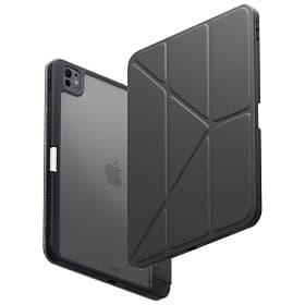 Чехол-книжка Uniq Moven для iPad Pro 13″ (2024/2025), поликарбонат, серый - 0