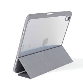 Чехол-книжка VLP Split Folio для iPad Air 13″ (2024), экокожа, серый - 1