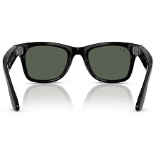 Умные очки Ray-Ban Wayfarer Black G15 Green M, черный - 3