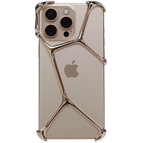 Чехол-накладка YNOT Shell для iPhone 16 Pro Max, нитрид титана - керамическое покрытие, золотой - 0