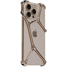 Чехол-накладка YNOT Shell для iPhone 16 Pro Max, нитрид титана - керамическое покрытие, золотой - 1