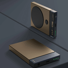 Внешний аккумулятор c БЗУ VLP NEO Северное Лето, синий - 2