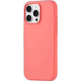 Чехол-накладка uBear Touch Mag Case для iPhone 16 Pro Max, силикон, коралловый - 1