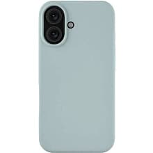 Чехол-накладка uBear Touch Mag Case для iPhone 16, силикон, мятный - 0