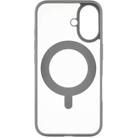 Чехол-накладка uBear Сlip 360 для iPhone 16, поликарбонат, серый - 3