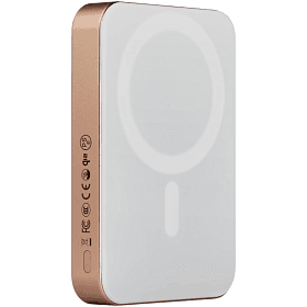 Внешний аккумулятор c БЗУ Pitaka Power Bank Qi2 10000 мАч, золотой - 2
