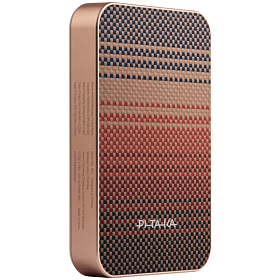 Внешний аккумулятор c БЗУ Pitaka Power Bank Qi2 10000 мАч, коричневый - 1