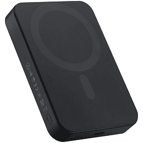Внешний аккумулятор c БЗУ Pitaka Power Bank Qi2 10000 мАч, черный - 3