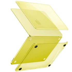 13" Накладка Uniq VERO, цвет: лимонный, Поликарбонат, для MacBook Neo - 1