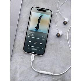 Переходник Deppa Type-C (M) - 3.5 mm jack (F) USB-C / jack 3.5mm, белый - 2