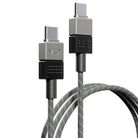 Кабель VLP NEO Phantom USB-C / USB-C, 100Вт 1,5м, серый - 0