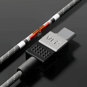 Кабель VLP NEO Phantom USB-C / USB-C, 100Вт 1,5м, серый - 1