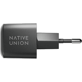 Зарядное устройство сетевое Native Union Fast GaN Charger, 30Вт, черный - 1