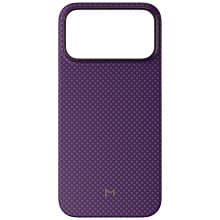 Чехол-накладка Magssory Aramid Frame Case для iPhone 18 Pro, арамид (кевлар), бургунди - 0